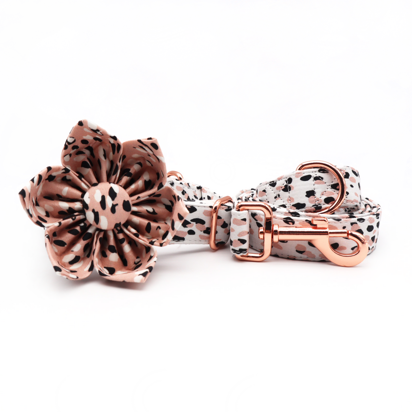 The Harlow Flower Collar & Leash Set