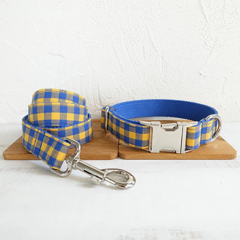 Personalized Wallace Collar & Leash Set