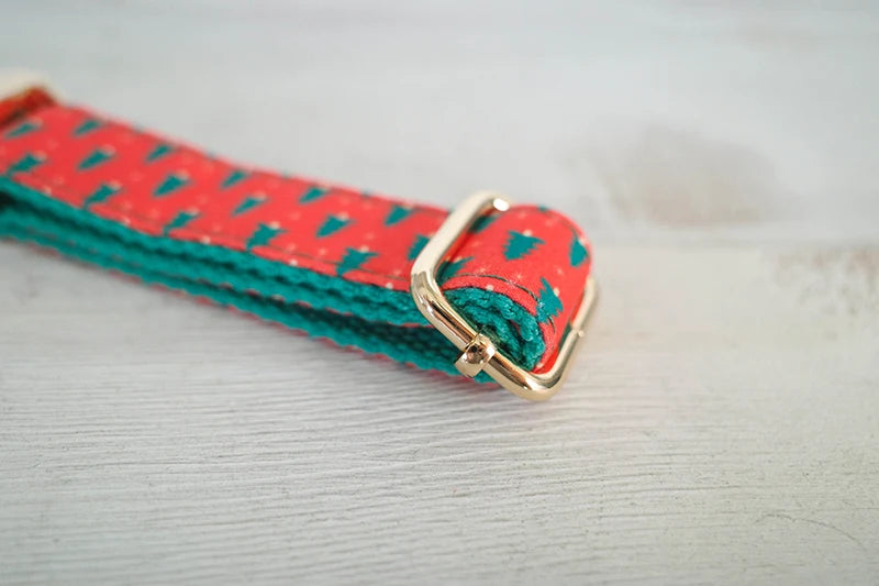 Christmas Trees - Red Collar & Leash Set