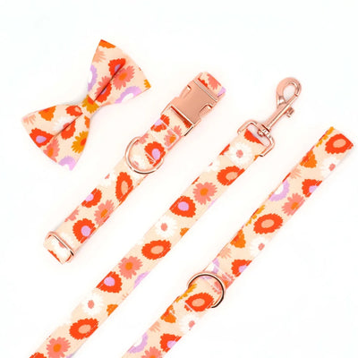 The Flower Power Collar & Leash Set