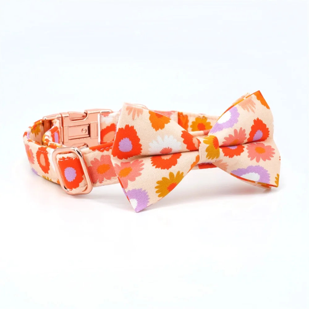 The Flower Power Collar & Leash Set