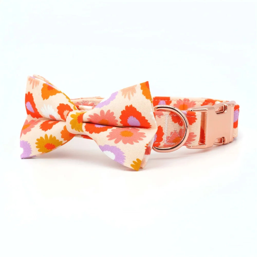 The Flower Power Collar & Leash Set