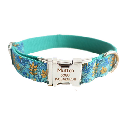 Personalized Leaf Collar