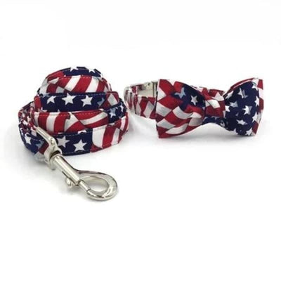 All American Collar & Leash Set - Collar & Leash Set