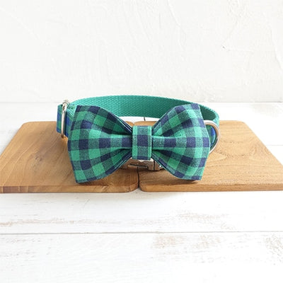 Personalized Lucas Collar & Bow Tie