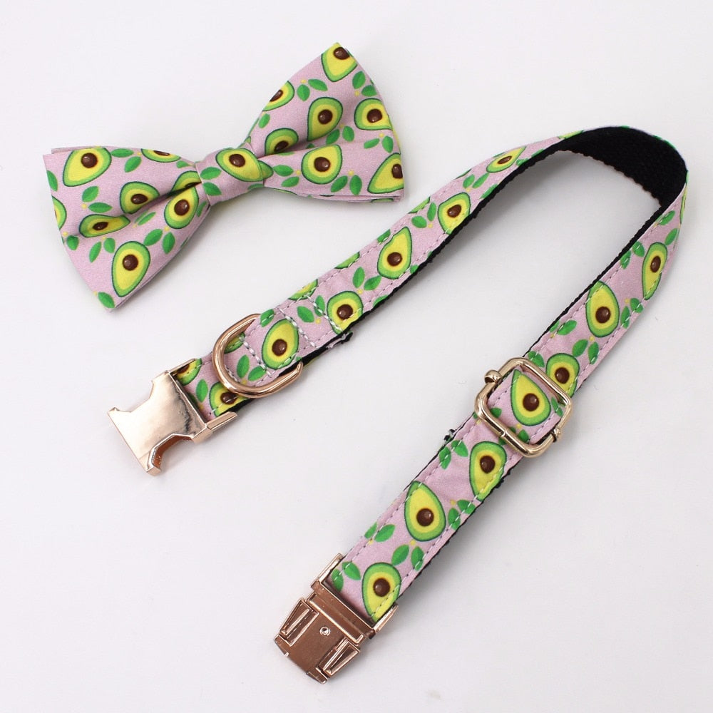 Holy Guacamole Collar & Leash Set - Collar & Leash Set