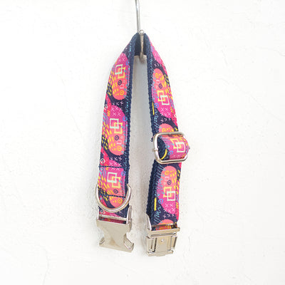 Personalized Deep Graffiti Collar, Bow Tie, & Leash Set