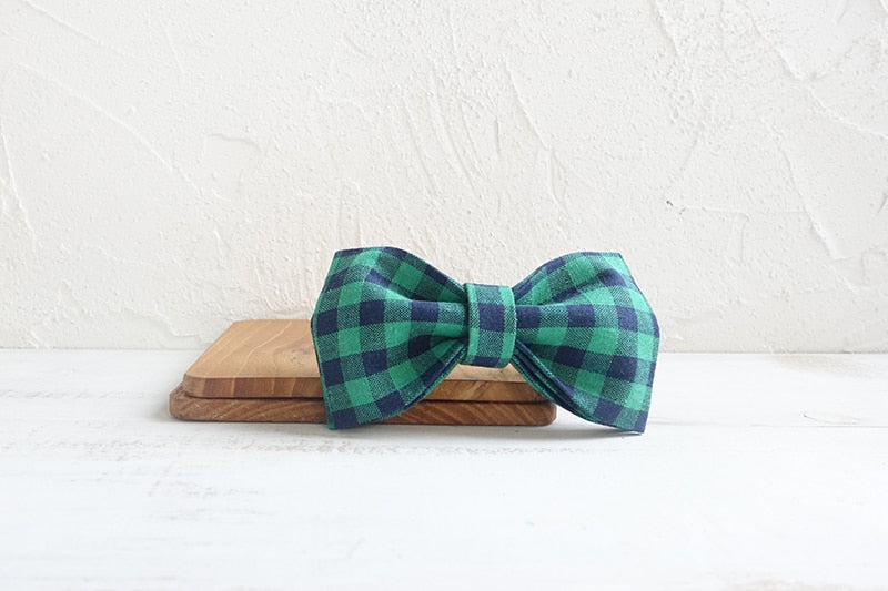 Personalized Lucas Collar & Bow Tie