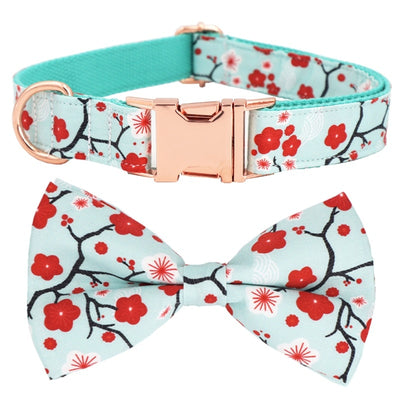 Cherry Blossom Collar & Leash Set
