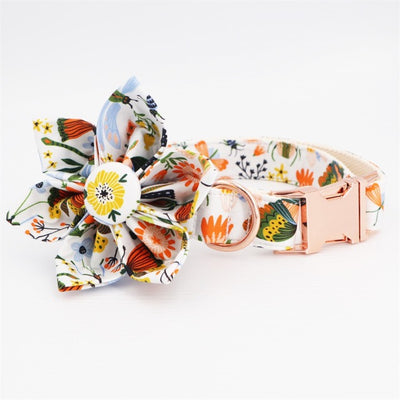 Butterfly Blooms Collar & Leash Set