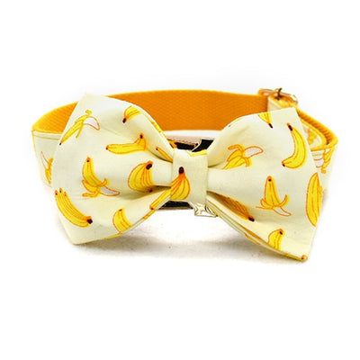 Personalized Going Bananas Collar & Leash Set