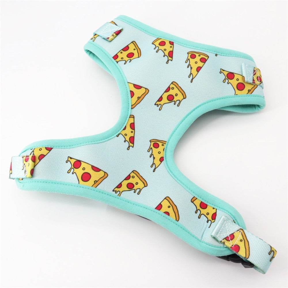 Pizza Party Dog Harness