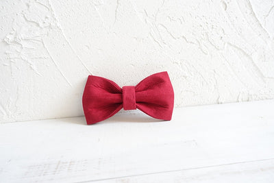 Personalized Scarlet Collar & Bow Tie