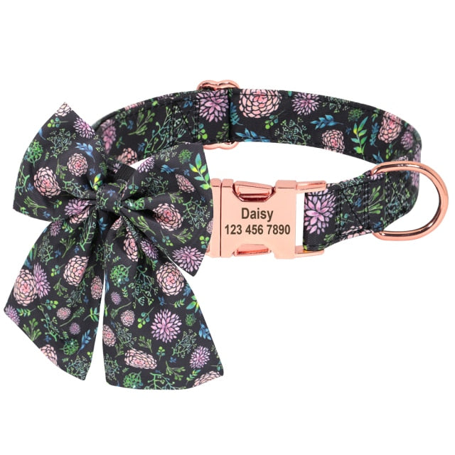 The Selma Lady Bow Collar (Personalized)