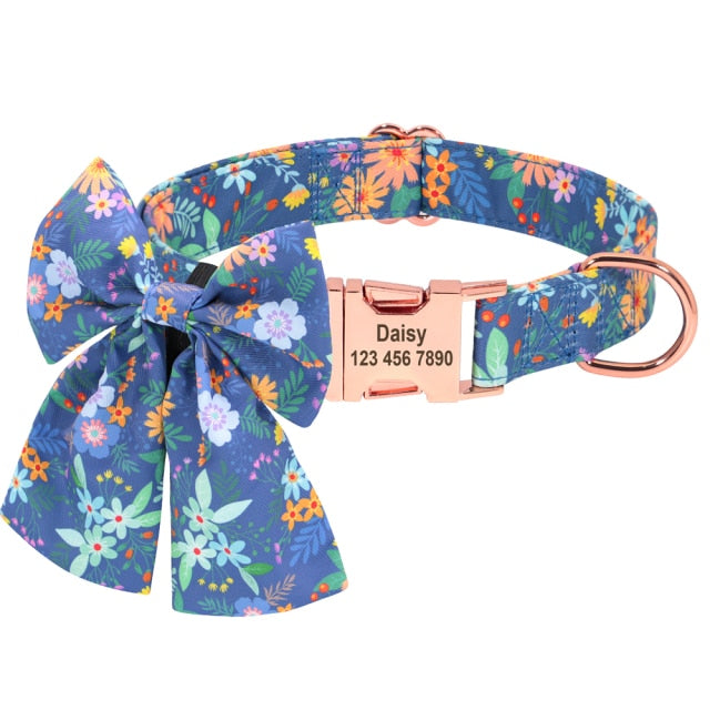 The Elsie Lady Bow Collar (Personalized)
