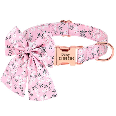 The Annie Lady Bow Collar (Personalized)