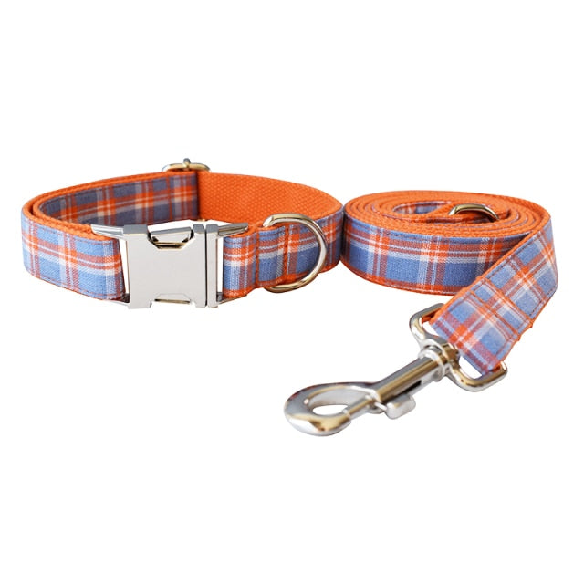 Personalized Archie Collar & Leash Set