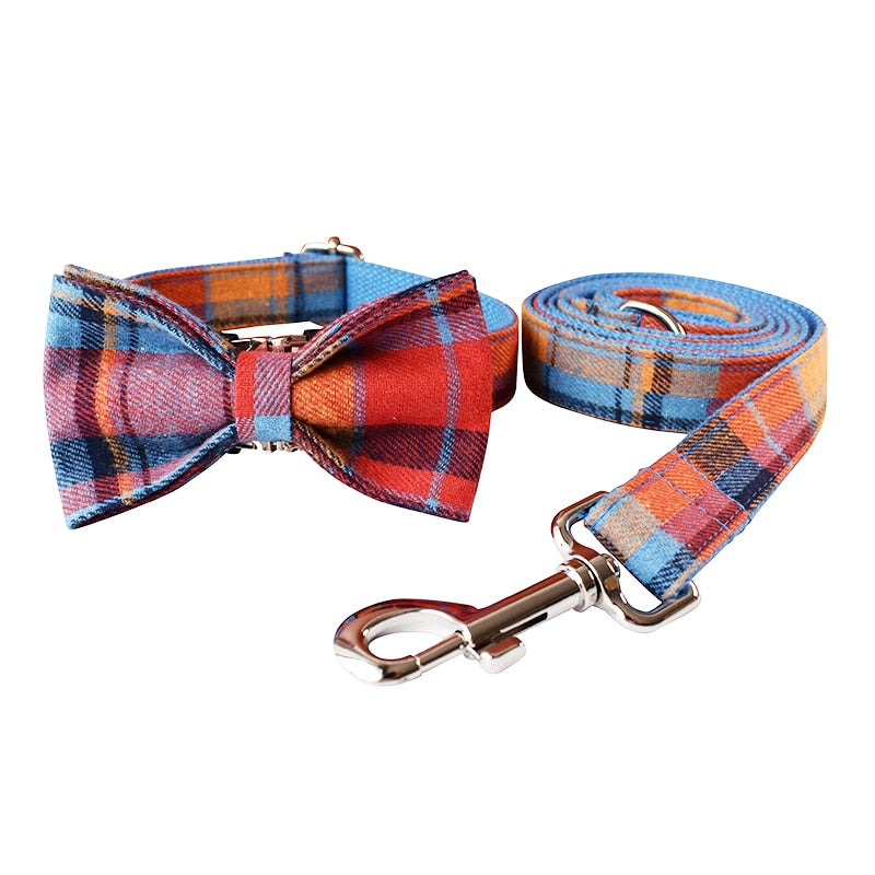 Personalized Everett Collar & Leash Set