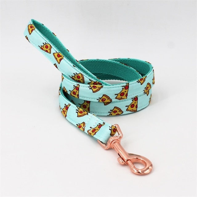 Pizza Party Collar & Leash Set - Collar