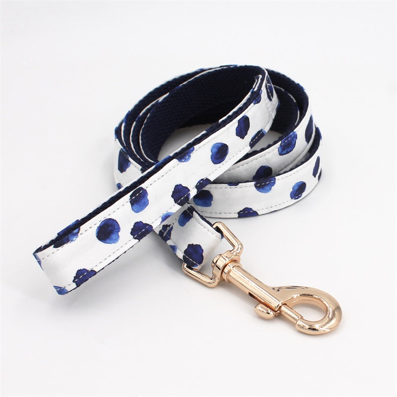 Polka Dot Splash Collar & Leash Set - Collar & Leash Set